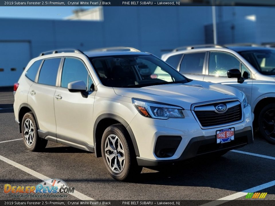 2019 Subaru Forester 2.5i Premium Crystal White Pearl / Black Photo #3