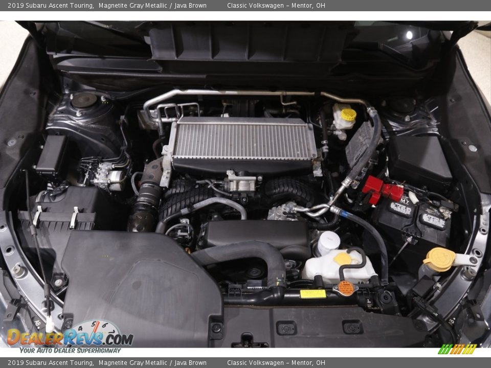 2019 Subaru Ascent Touring Magnetite Gray Metallic / Java Brown Photo #29