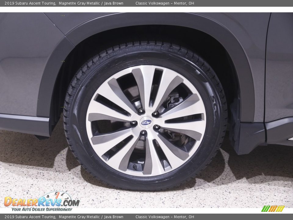 2019 Subaru Ascent Touring Magnetite Gray Metallic / Java Brown Photo #30