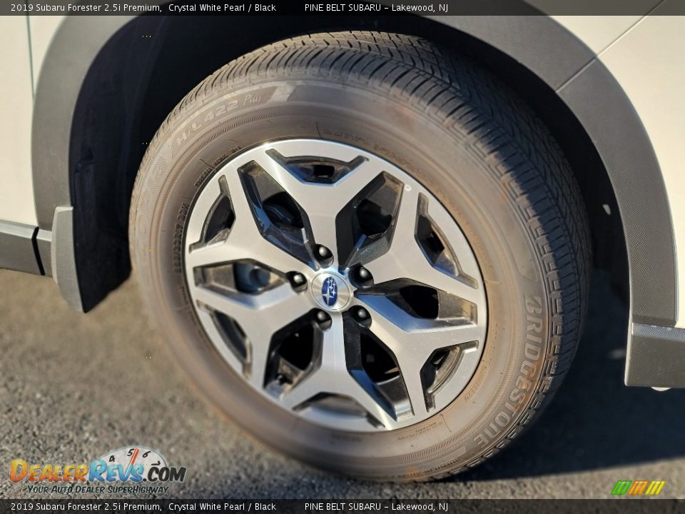 2019 Subaru Forester 2.5i Premium Crystal White Pearl / Black Photo #4