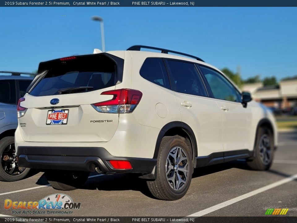 2019 Subaru Forester 2.5i Premium Crystal White Pearl / Black Photo #6