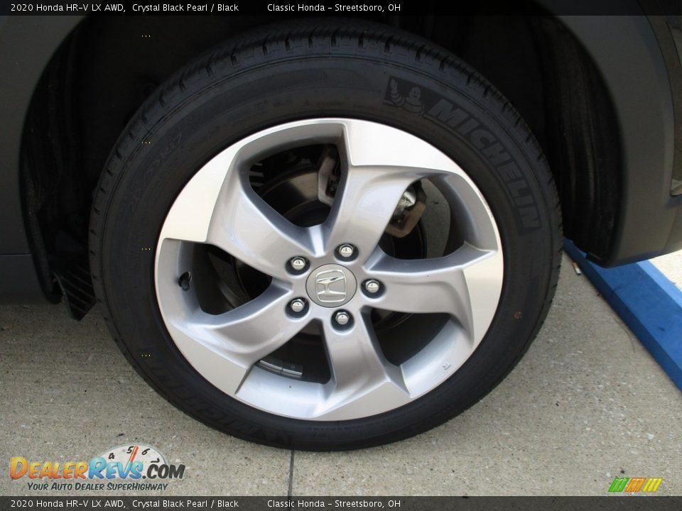2020 Honda HR-V LX AWD Crystal Black Pearl / Black Photo #11