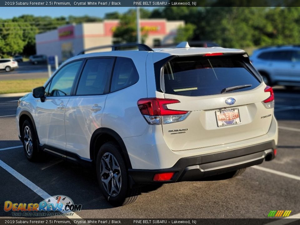 2019 Subaru Forester 2.5i Premium Crystal White Pearl / Black Photo #8