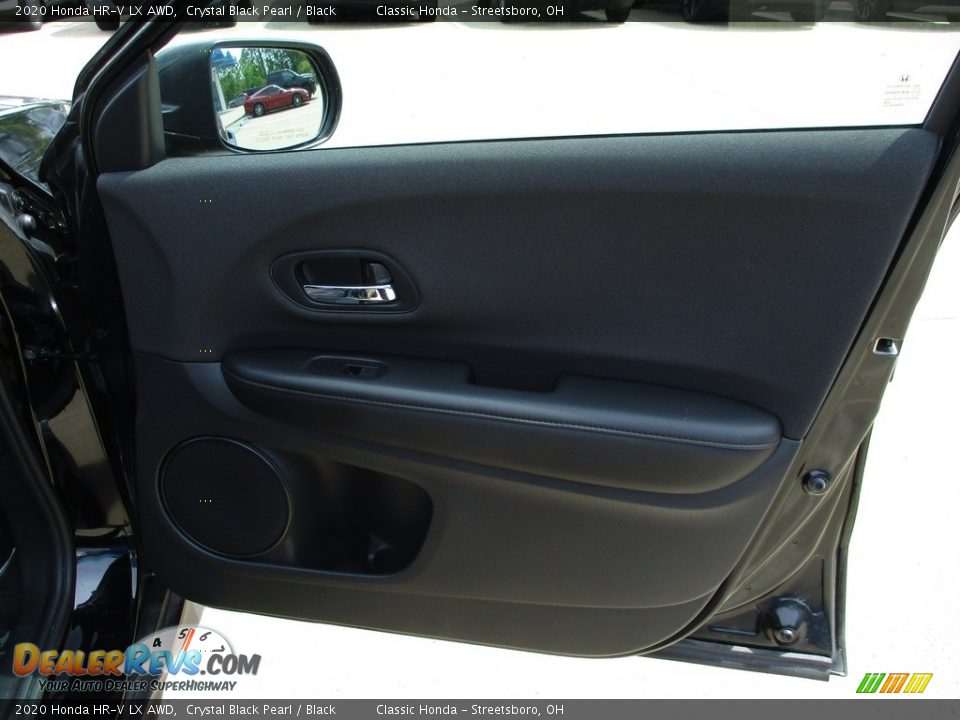 2020 Honda HR-V LX AWD Crystal Black Pearl / Black Photo #14