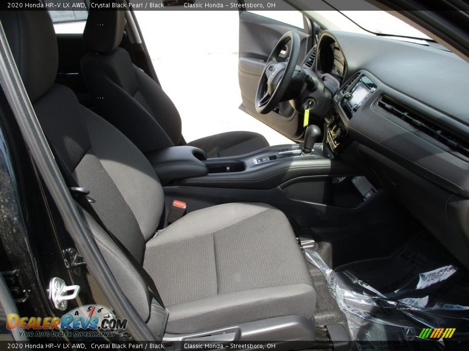 2020 Honda HR-V LX AWD Crystal Black Pearl / Black Photo #16