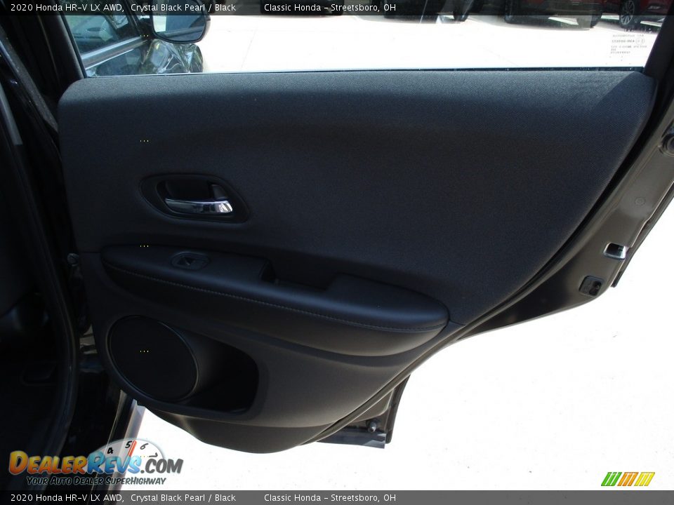 2020 Honda HR-V LX AWD Crystal Black Pearl / Black Photo #17
