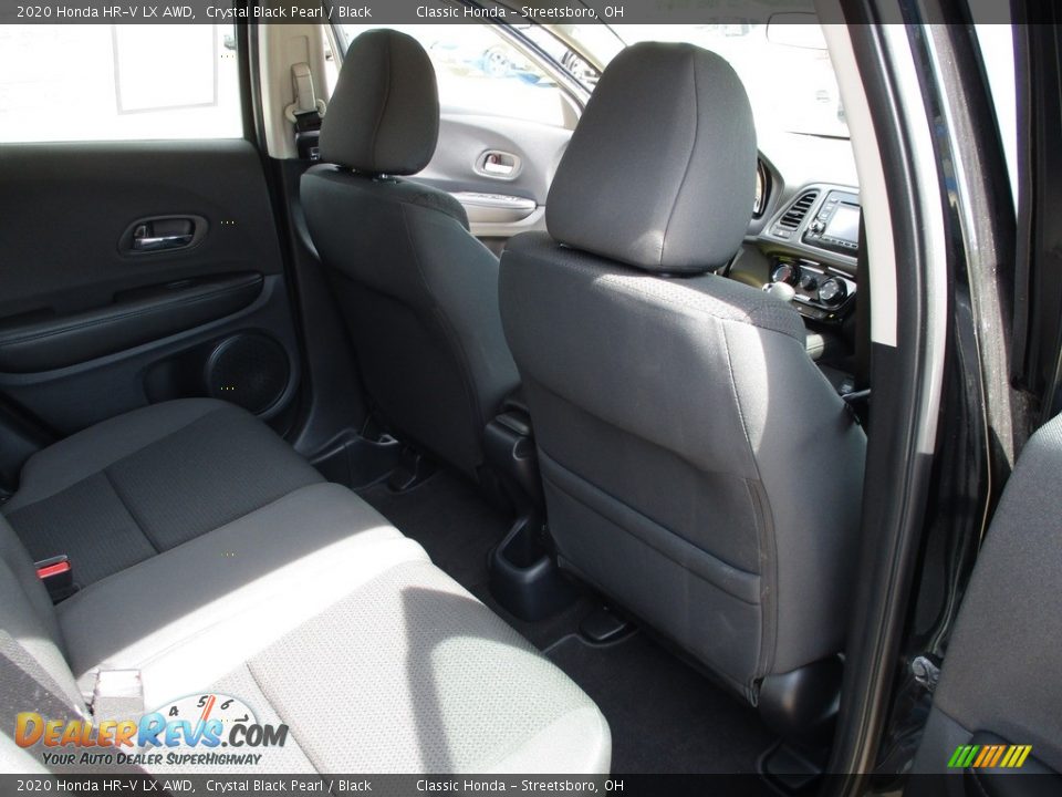 2020 Honda HR-V LX AWD Crystal Black Pearl / Black Photo #18