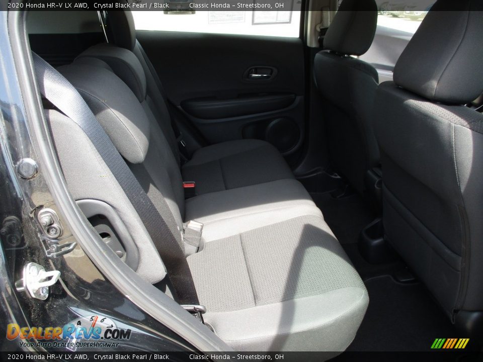 2020 Honda HR-V LX AWD Crystal Black Pearl / Black Photo #19