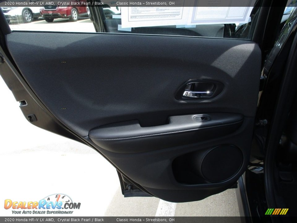 2020 Honda HR-V LX AWD Crystal Black Pearl / Black Photo #22