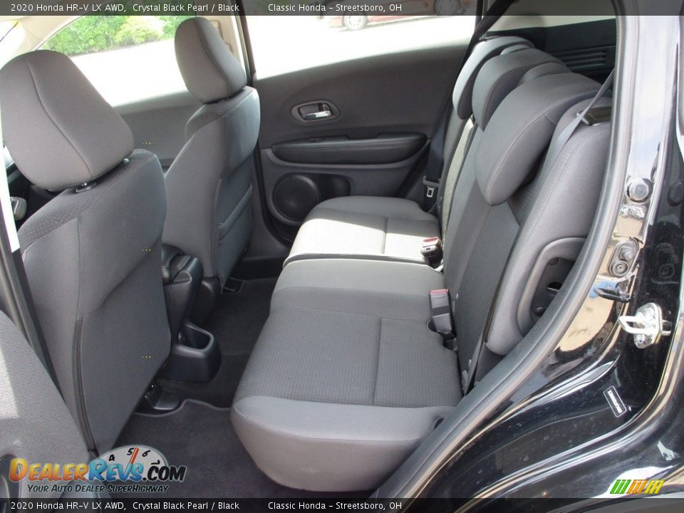 2020 Honda HR-V LX AWD Crystal Black Pearl / Black Photo #24