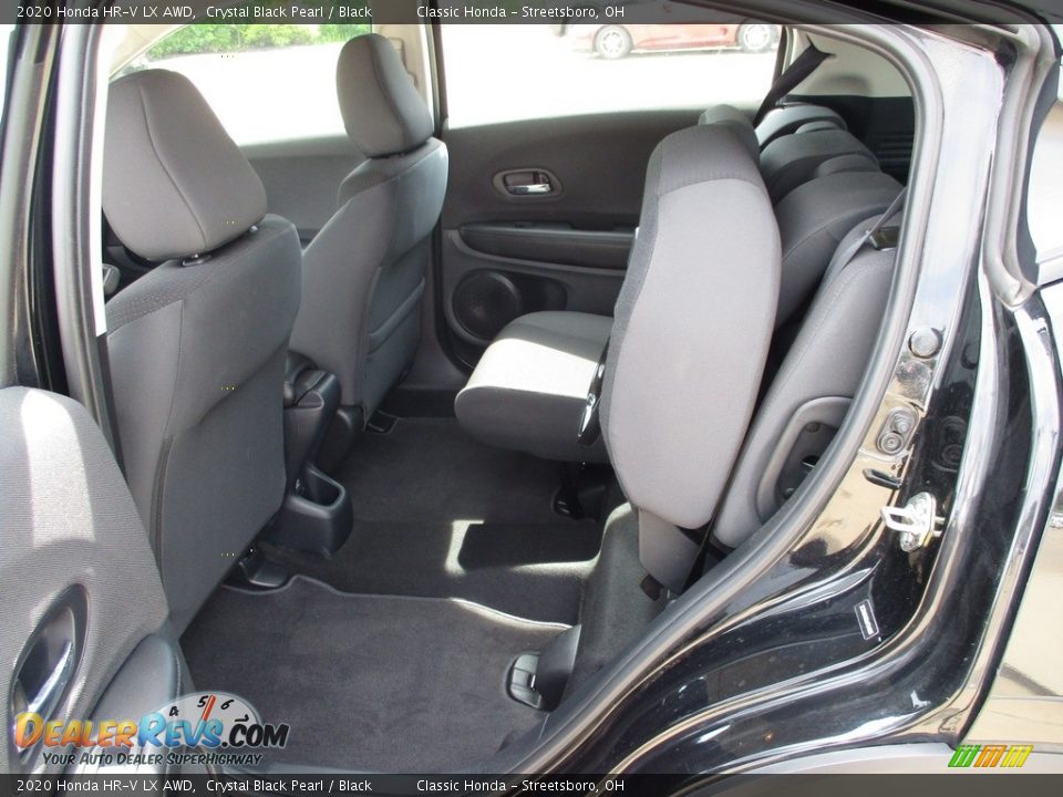 2020 Honda HR-V LX AWD Crystal Black Pearl / Black Photo #25