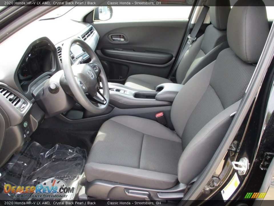 2020 Honda HR-V LX AWD Crystal Black Pearl / Black Photo #29