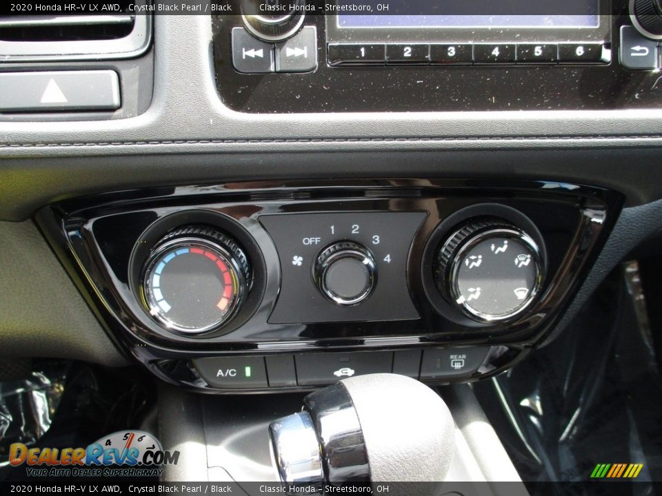 2020 Honda HR-V LX AWD Crystal Black Pearl / Black Photo #35