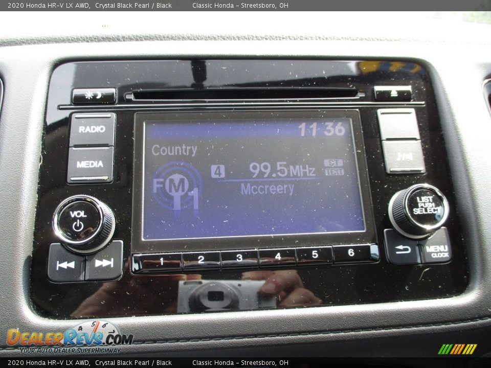2020 Honda HR-V LX AWD Crystal Black Pearl / Black Photo #36
