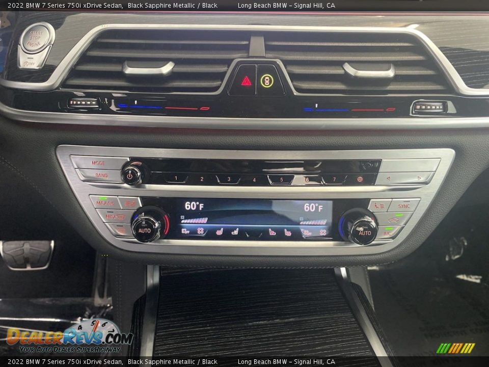 Controls of 2022 BMW 7 Series 750i xDrive Sedan Photo #21