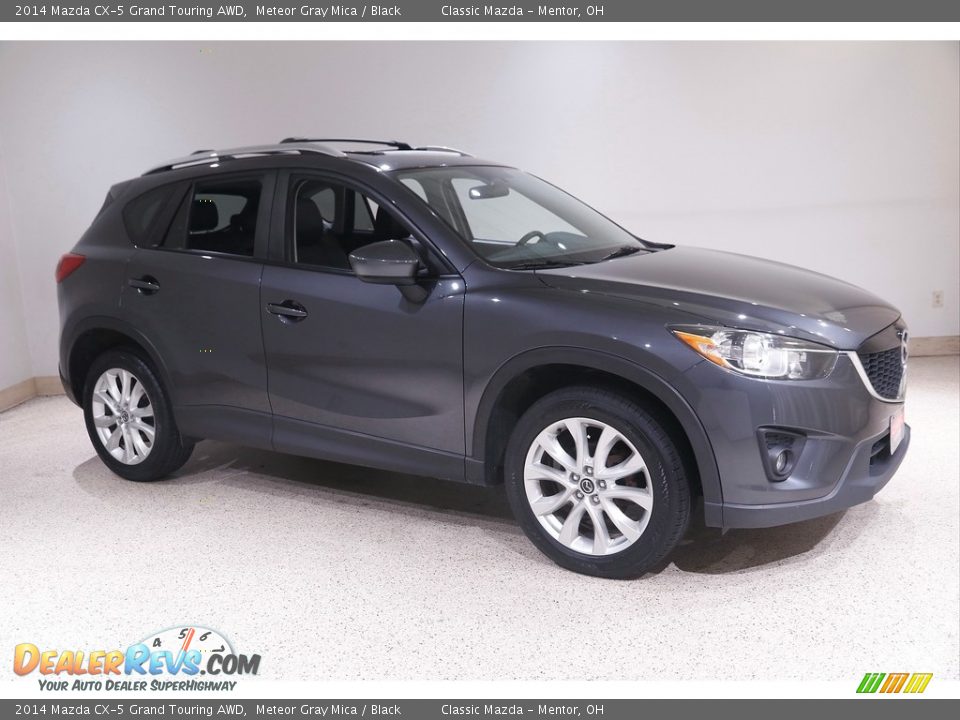 2014 Mazda CX-5 Grand Touring AWD Meteor Gray Mica / Black Photo #1
