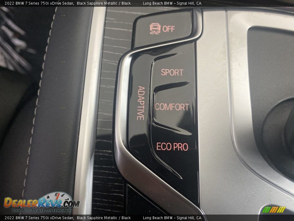 Controls of 2022 BMW 7 Series 750i xDrive Sedan Photo #23