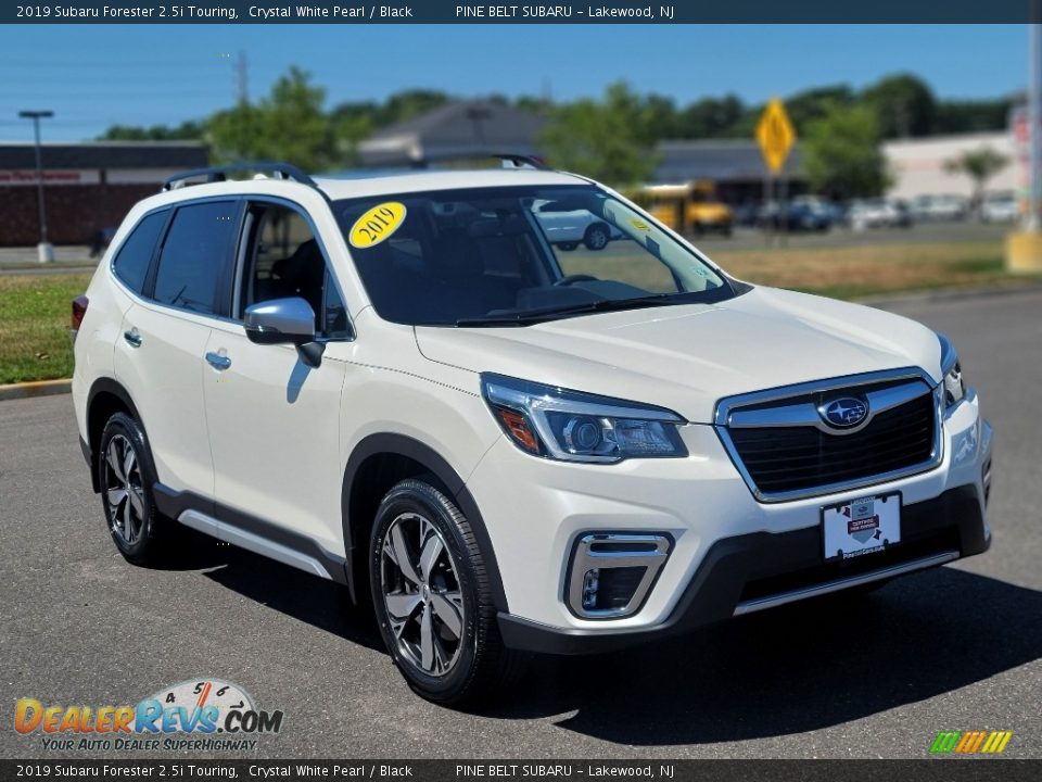 2019 Subaru Forester 2.5i Touring Crystal White Pearl / Black Photo #16