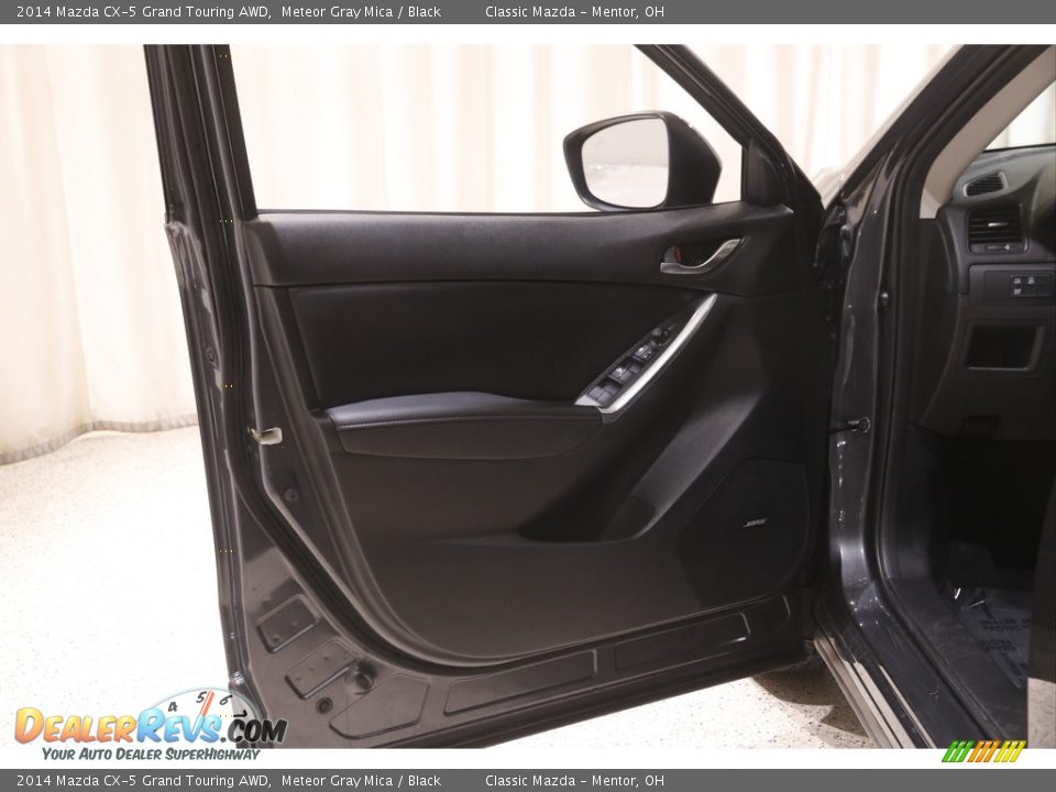 2014 Mazda CX-5 Grand Touring AWD Meteor Gray Mica / Black Photo #4