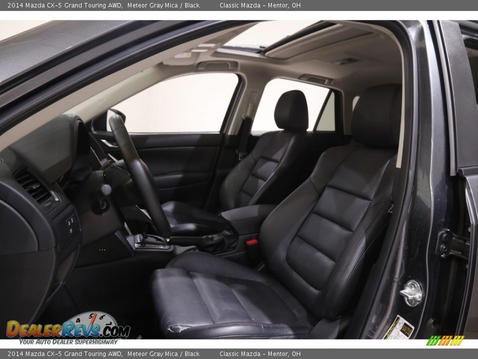 2014 Mazda CX-5 Grand Touring AWD Meteor Gray Mica / Black Photo #5