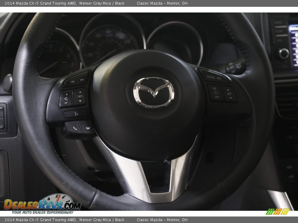 2014 Mazda CX-5 Grand Touring AWD Meteor Gray Mica / Black Photo #7