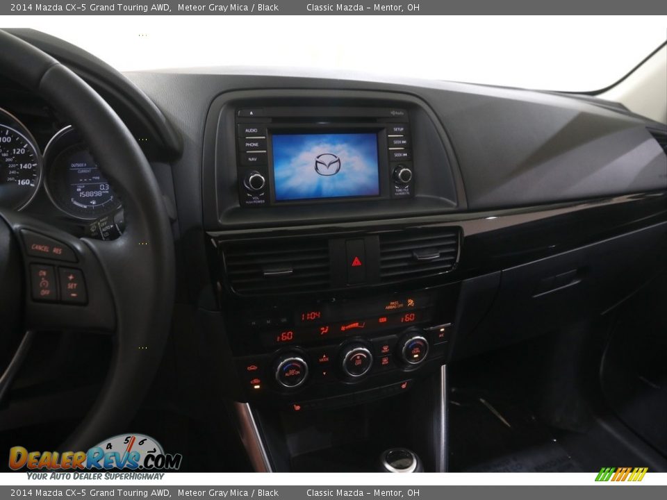 2014 Mazda CX-5 Grand Touring AWD Meteor Gray Mica / Black Photo #9