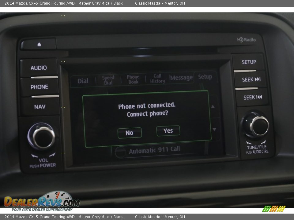 2014 Mazda CX-5 Grand Touring AWD Meteor Gray Mica / Black Photo #11