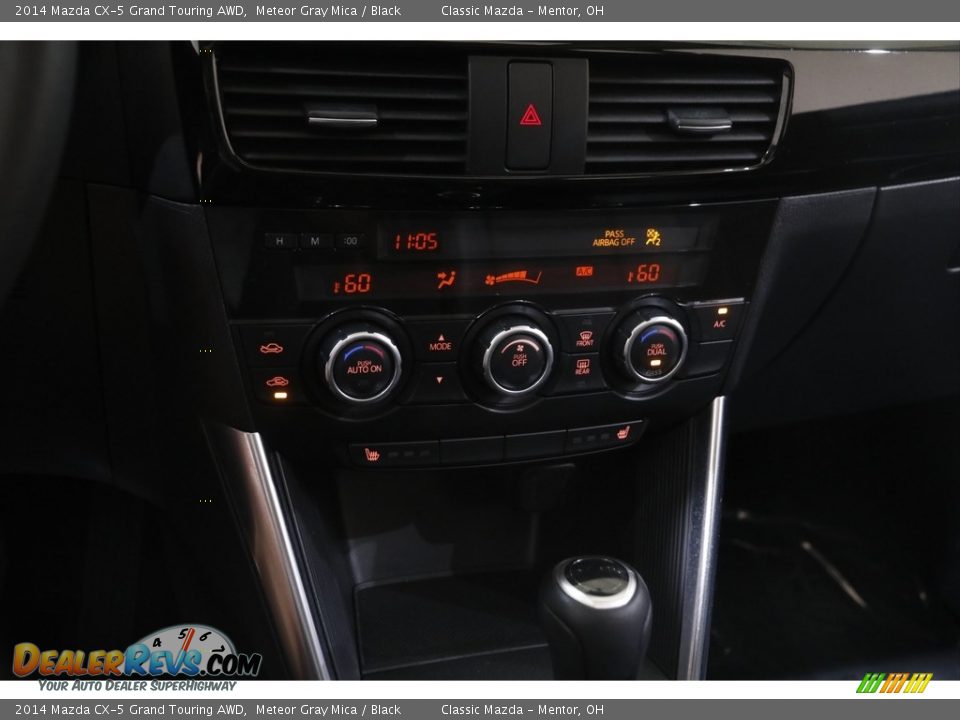 2014 Mazda CX-5 Grand Touring AWD Meteor Gray Mica / Black Photo #13