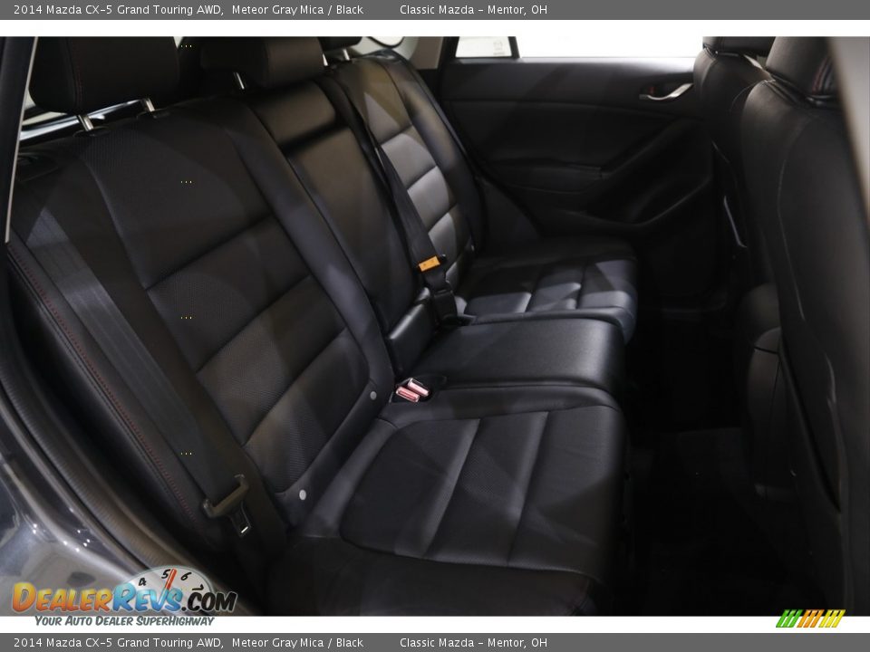 2014 Mazda CX-5 Grand Touring AWD Meteor Gray Mica / Black Photo #16