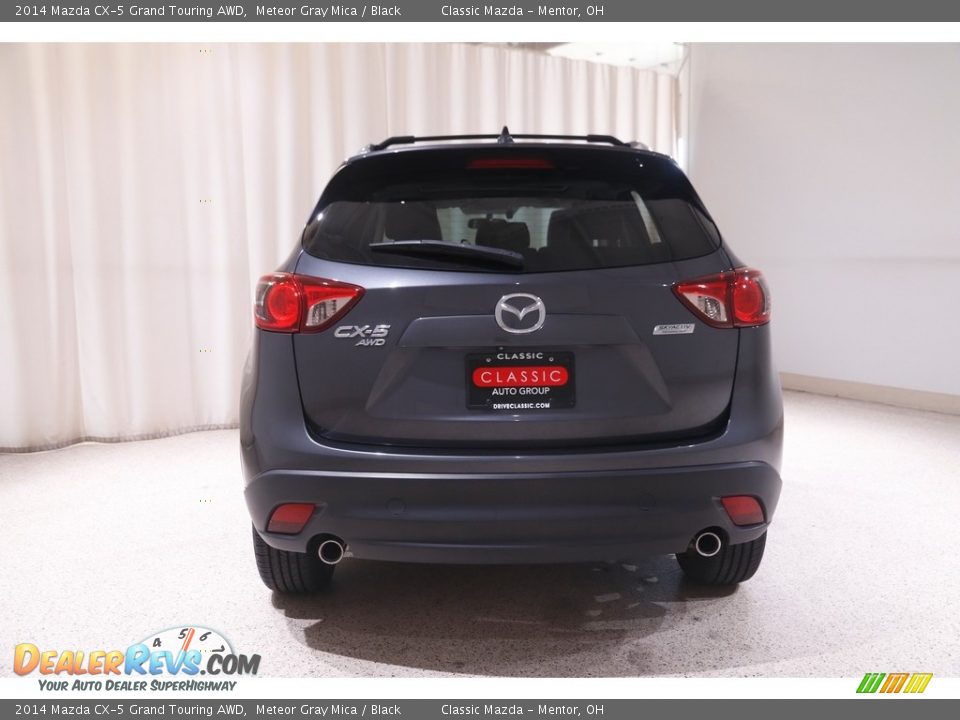 2014 Mazda CX-5 Grand Touring AWD Meteor Gray Mica / Black Photo #18