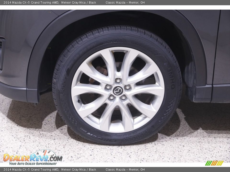 2014 Mazda CX-5 Grand Touring AWD Meteor Gray Mica / Black Photo #20
