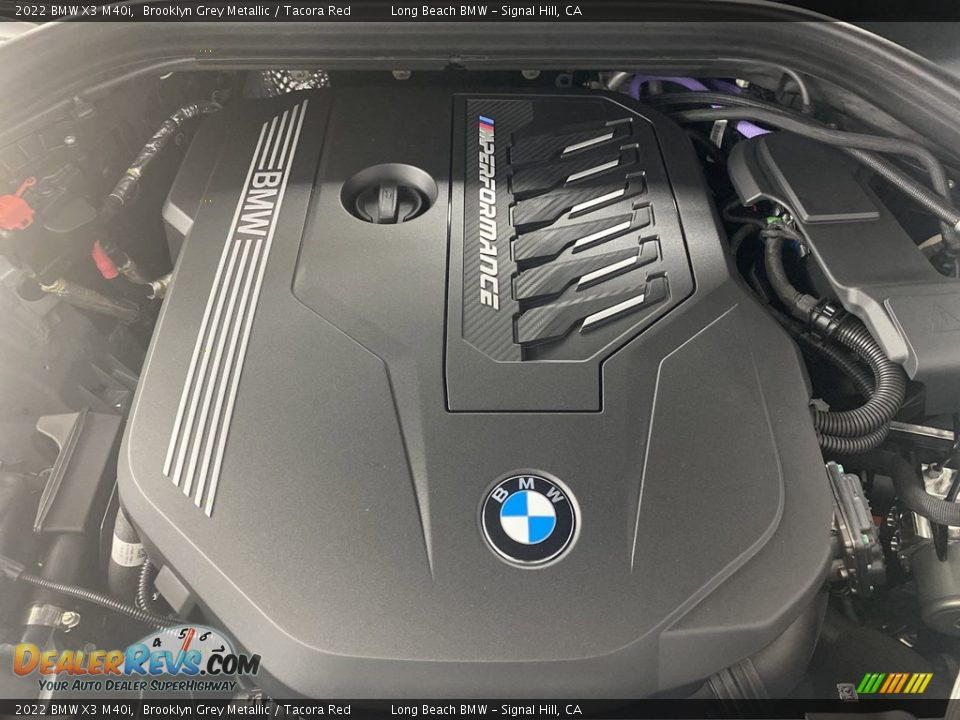 2022 BMW X3 M40i 3.0 Liter M TwinPower Turbocharged DOHC 24-Valve Inline 6 Cylinder Engine Photo #10