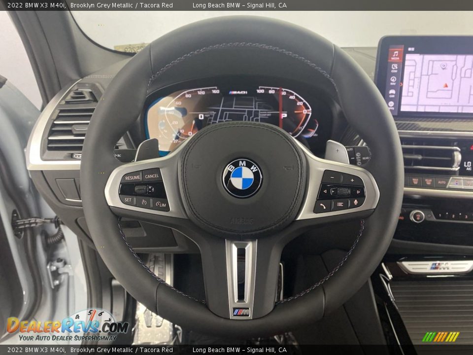 2022 BMW X3 M40i Steering Wheel Photo #15