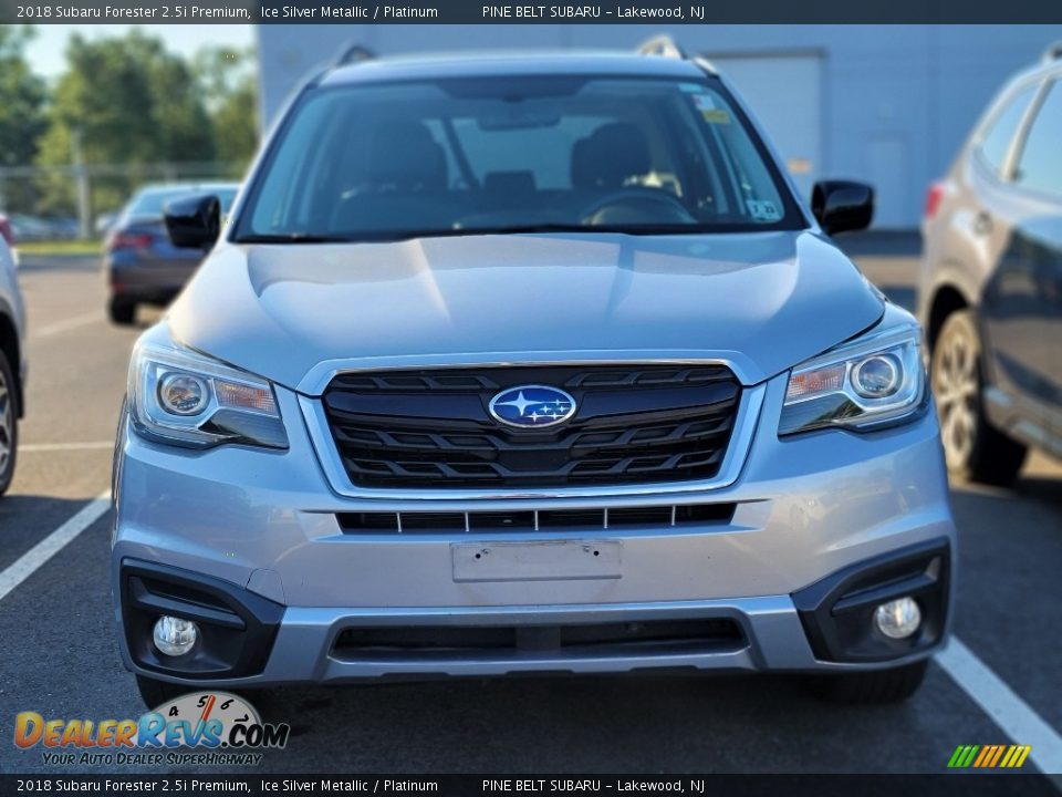 2018 Subaru Forester 2.5i Premium Ice Silver Metallic / Platinum Photo #2