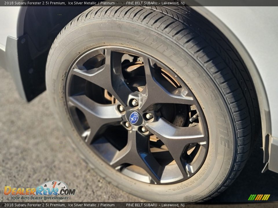 2018 Subaru Forester 2.5i Premium Ice Silver Metallic / Platinum Photo #4