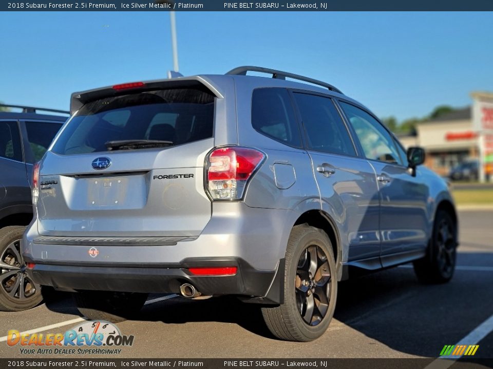 2018 Subaru Forester 2.5i Premium Ice Silver Metallic / Platinum Photo #5