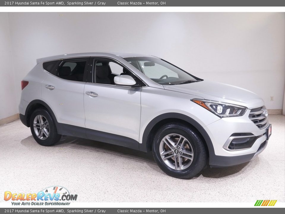 2017 Hyundai Santa Fe Sport AWD Sparkling Silver / Gray Photo #1