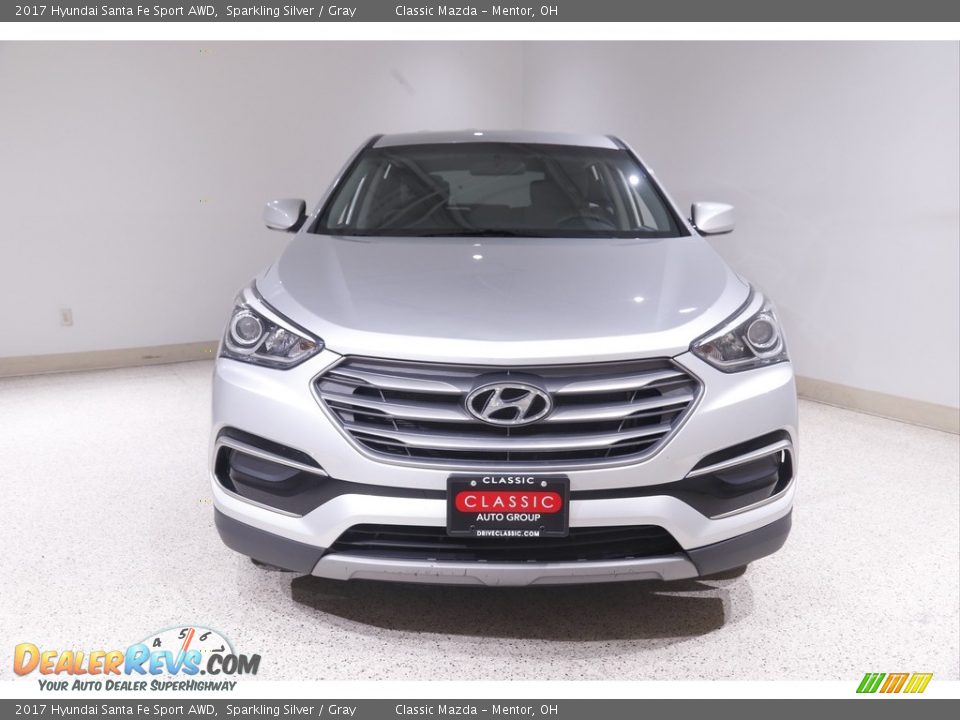 2017 Hyundai Santa Fe Sport AWD Sparkling Silver / Gray Photo #2