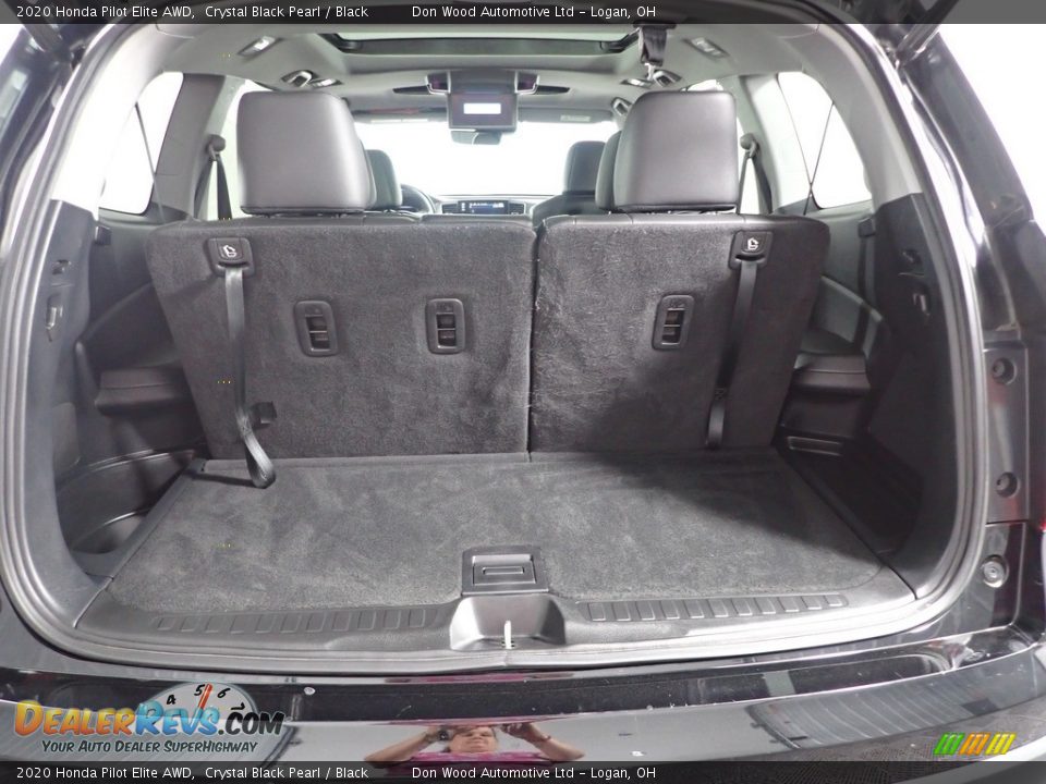 2020 Honda Pilot Elite AWD Crystal Black Pearl / Black Photo #14