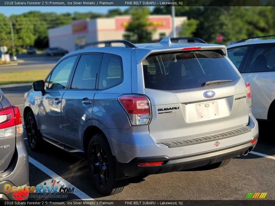 2018 Subaru Forester 2.5i Premium Ice Silver Metallic / Platinum Photo #7