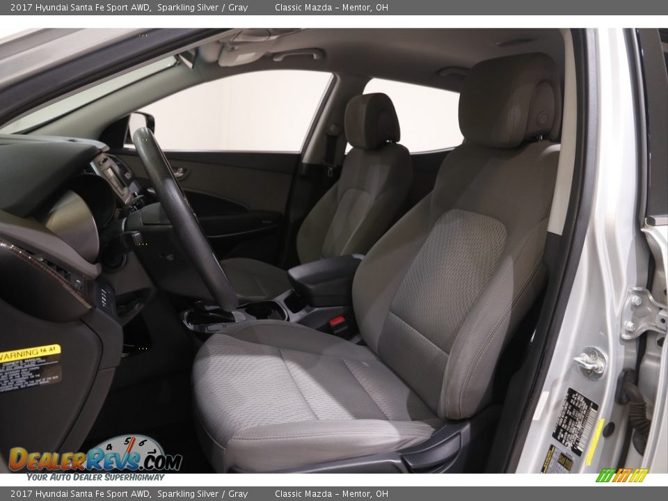 2017 Hyundai Santa Fe Sport AWD Sparkling Silver / Gray Photo #5