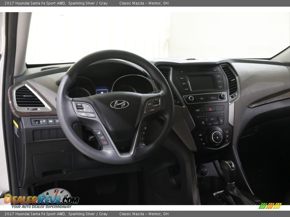2017 Hyundai Santa Fe Sport AWD Sparkling Silver / Gray Photo #6