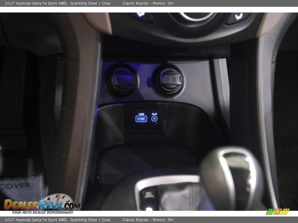 2017 Hyundai Santa Fe Sport AWD Sparkling Silver / Gray Photo #13