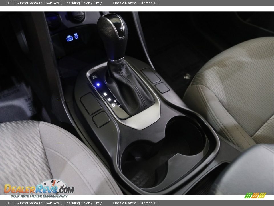 2017 Hyundai Santa Fe Sport AWD Sparkling Silver / Gray Photo #14