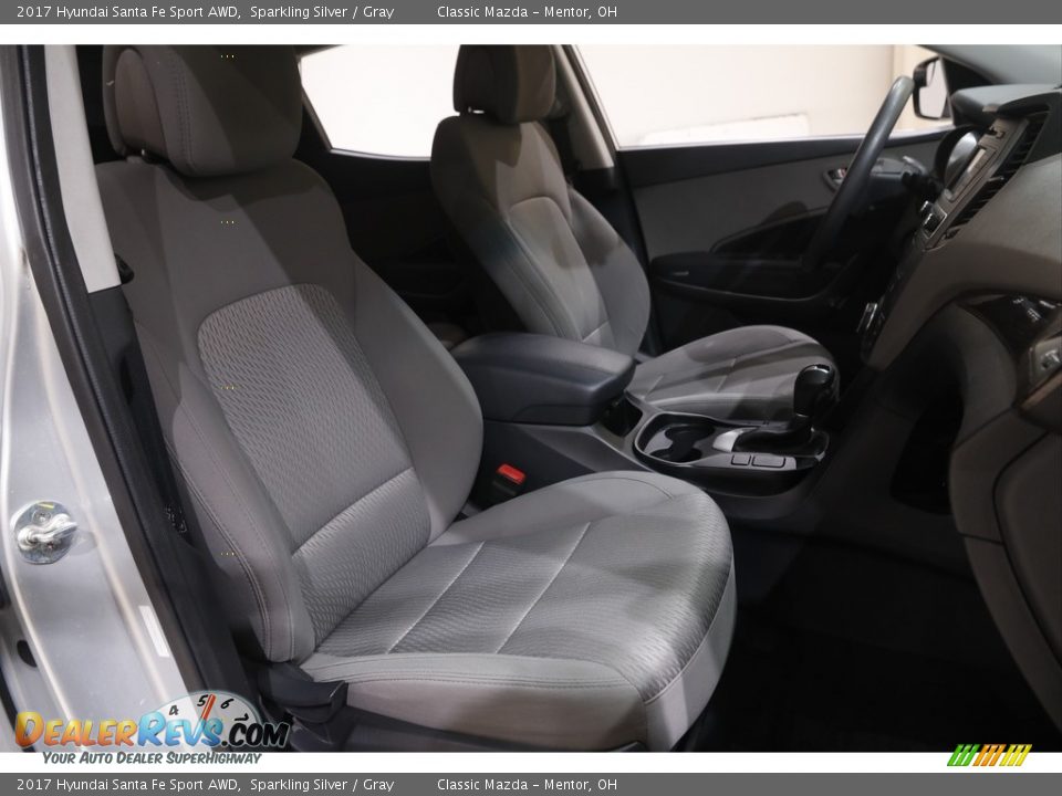2017 Hyundai Santa Fe Sport AWD Sparkling Silver / Gray Photo #15