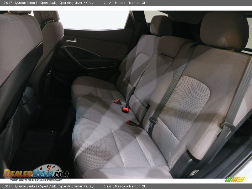 2017 Hyundai Santa Fe Sport AWD Sparkling Silver / Gray Photo #17