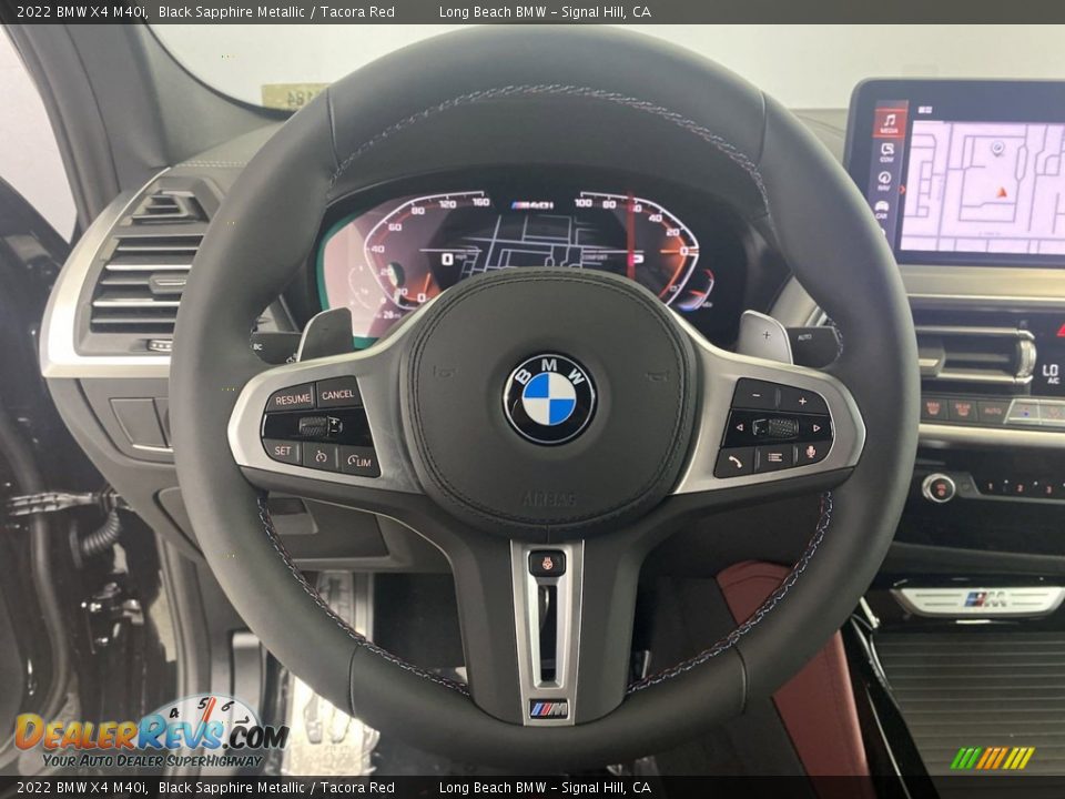 2022 BMW X4 M40i Steering Wheel Photo #15