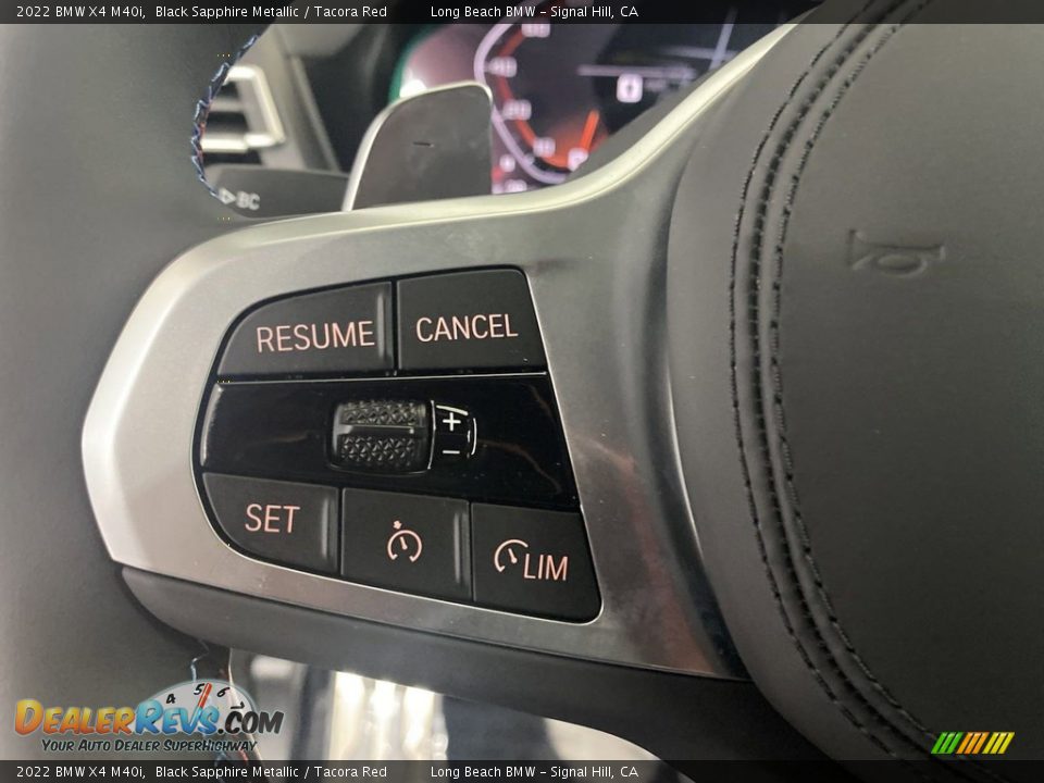 2022 BMW X4 M40i Steering Wheel Photo #16