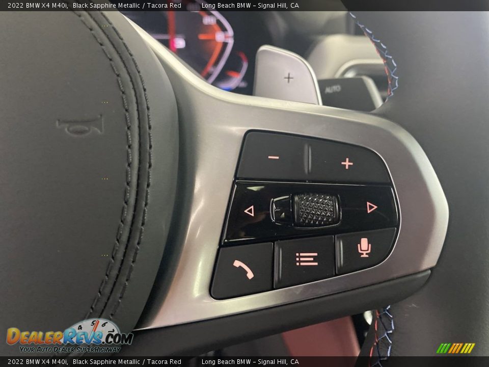 2022 BMW X4 M40i Steering Wheel Photo #17