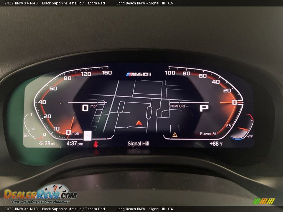 2022 BMW X4 M40i Gauges Photo #18